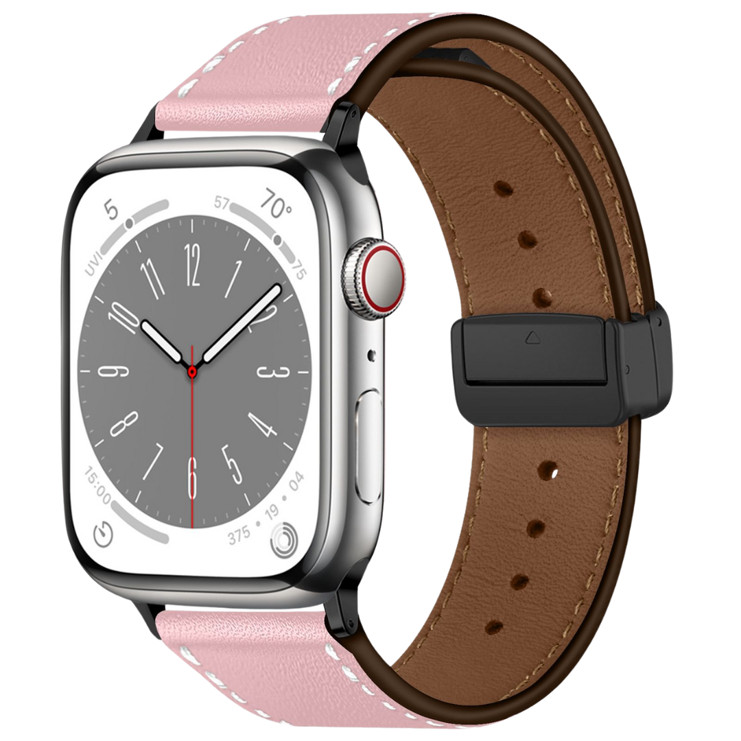 Magnetic Thick Leather Strap