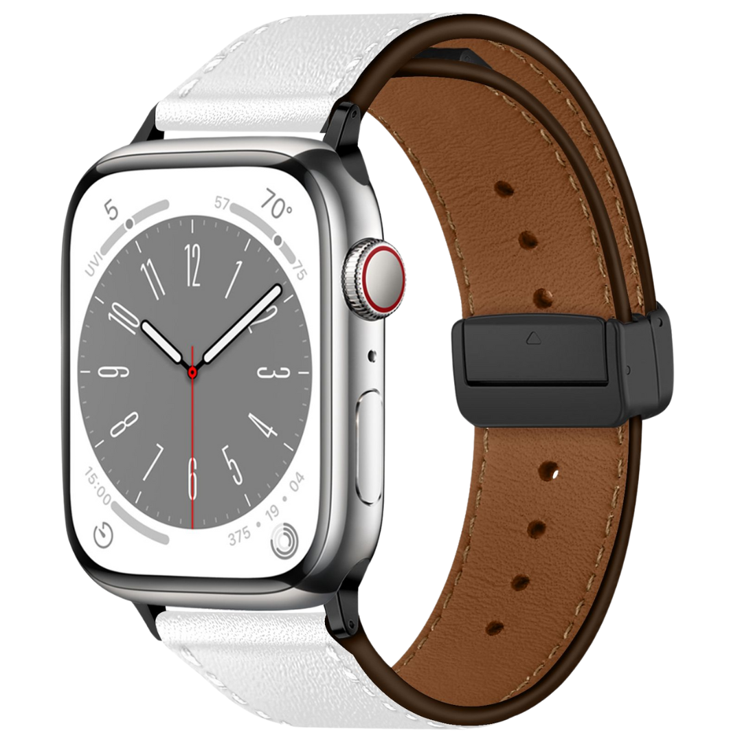 Magnetic Thick Leather Strap