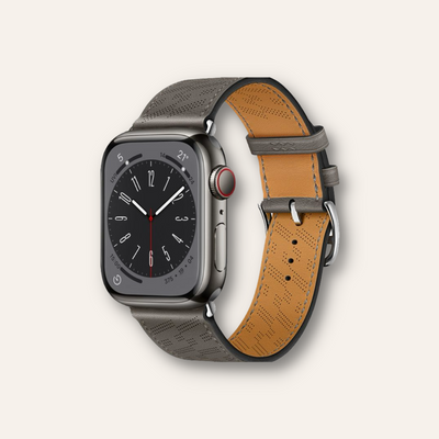 Diagonal Leather Band